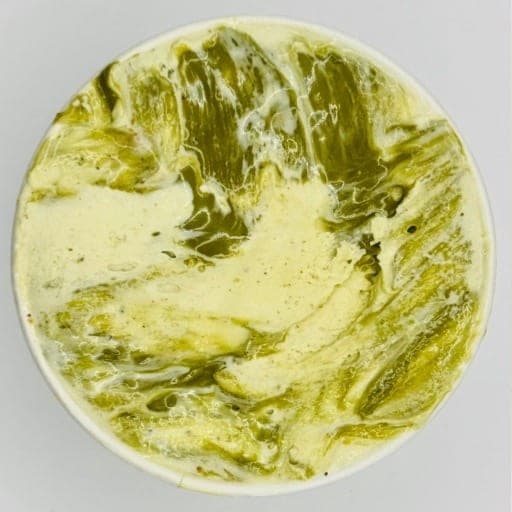 A tub of gelato