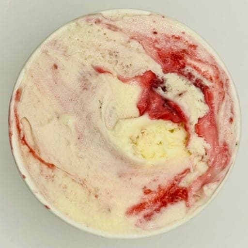 A tub of gelato