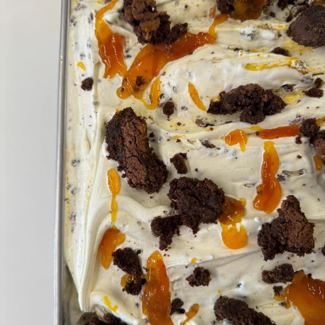 Salted Orange Brownie